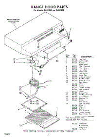 02 - Section parts for Whirlpool RHH2630 / from AppliancePartsPros.com