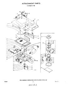 02 - Section parts for Whirlpool V140 / from AppliancePartsPros.com