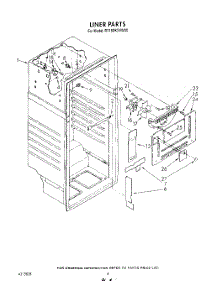 03 - Liner parts for Whirlpool Refrigerator RT16DKXVG00 / from AppliancePartsPros.com