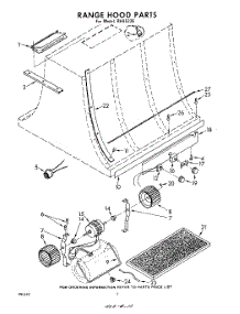 02 - Section parts for Whirlpool RHH5336 / from AppliancePartsPros.com
