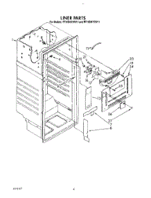 03 - Liner parts for Whirlpool Refrigerator RT16DKXVG11 / from AppliancePartsPros.com