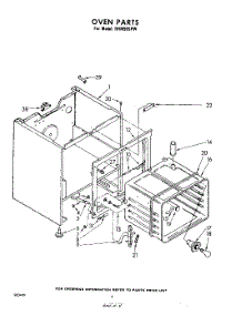 04 - Oven parts for Whirlpool RHM955PW / from AppliancePartsPros.com