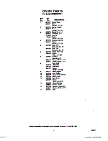07 - Section parts for Whirlpool RHM955PW1 / from AppliancePartsPros.com