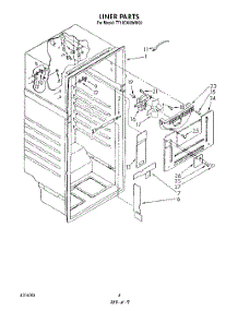 03 - Liner parts for Whirlpool Refrigerator TT18CKXWG00 / from AppliancePartsPros.com