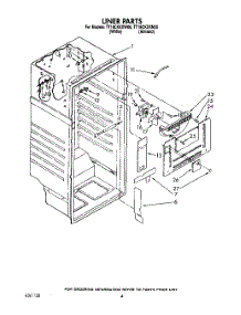 03 - Liner parts for Whirlpool Refrigerator TT18CKXXN00 / from AppliancePartsPros.com