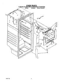 03 - Liner parts for Whirlpool Refrigerator RT16DKYXG00 / from AppliancePartsPros.com