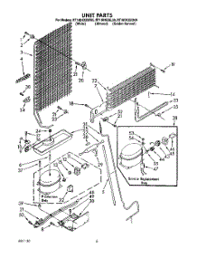 07 - Unit parts for Whirlpool Refrigerator RT16DKYXL00 / from AppliancePartsPros.com