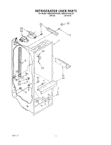 02 - Refrigerator Liner parts for Kitchenaid Refrigerator KSRC22KXAL00 / from AppliancePartsPros.com