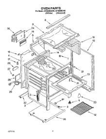 04 - Oven parts for Whirlpool Range SF302BEAN0 / from AppliancePartsPros.com