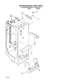 02 - Refrigerator Liner parts for Kitchenaid Refrigerator KSRC25DXAL11 / from AppliancePartsPros.com