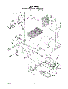 11 - Unit parts for Kitchenaid Refrigerator KSRC25DXAL11 / from AppliancePartsPros.com