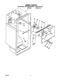 02 - Liner parts for Whirlpool Refrigerator RT18AKXAL00 / from AppliancePartsPros.com