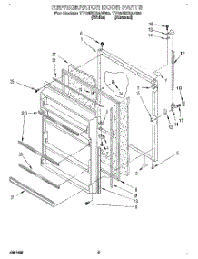07 - Lit / Optional parts for Whirlpool Refrigerator TT18EKRAN00 / from AppliancePartsPros.com