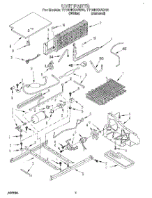 06 - Unit parts for Whirlpool Refrigerator TT18HKXAN00 / from AppliancePartsPros.com