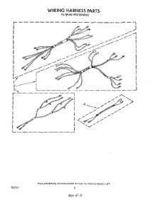 07 - Wiring Harness parts for Whirlpool Range RF3165XWG2 / from AppliancePartsPros.com