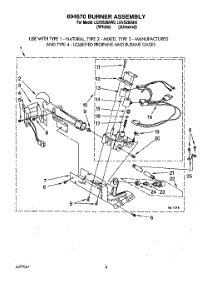 04 - Section parts for Whirlpool Dryer LGV5638AN0 / from AppliancePartsPros.com