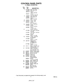 05 - Section parts for Whirlpool Range RF316PXPW0 / from AppliancePartsPros.com