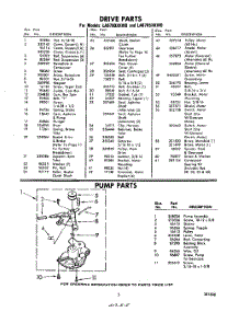 05 - Pump parts for Whirlpool Washer LA6705XKW0 / from AppliancePartsPros.com