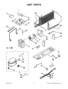 04 - Unit Parts parts for Whirlpool Refrigerator W8RXNGMBD00 / from AppliancePartsPros.com