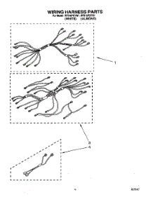 06 - Wiring Harness, Optional parts for Whirlpool Range RF316PXYN1 / from AppliancePartsPros.com