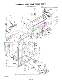 03 - Controls And Rear Panel parts for Whirlpool Washer LA6800XSN1 / from AppliancePartsPros.com