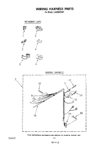 09 - Wiring Harness parts for Whirlpool Washer LA6800XSN1 / from AppliancePartsPros.com