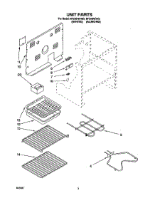 04 - Unit parts for Whirlpool Range RF316PXYN3 / from AppliancePartsPros.com