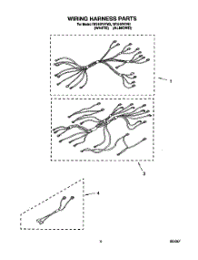 06 - Wiring Harness, Optional parts for Whirlpool Range RF316PXYN3 / from AppliancePartsPros.com