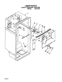 03 - Liner parts for Whirlpool Refrigerator TT20AKXAN00 / from AppliancePartsPros.com