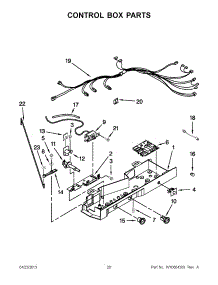 10 - Control Box parts for Whirlpool Refrigerator WRS325FDAM02 / from AppliancePartsPros.com