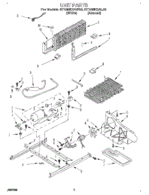 06 - Unit parts for Whirlpool Refrigerator RT18BKXAL00 / from AppliancePartsPros.com