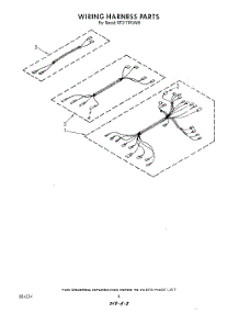 06 - Wiring Harness parts for Whirlpool Range RF317PXVN0 / from AppliancePartsPros.com