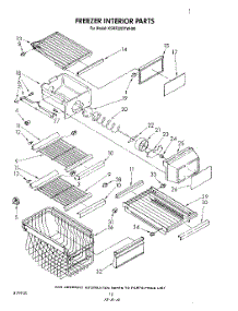 06 - Freezer Interior , Lit / Optional parts for Kitchenaid Refrigerator KSRF22DTAL00 / from AppliancePartsPros.com