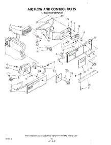12 - Air Flow And Control parts for Kitchenaid Refrigerator KSRF22DTPL00 / from AppliancePartsPros.com