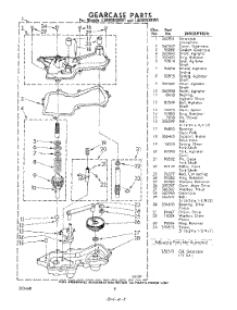 08 - Gear Case parts for Whirlpool Washer LA6905XKW1 / from AppliancePartsPros.com