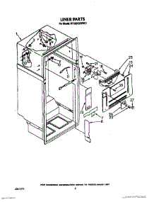 03 - Liner parts for Whirlpool Refrigerator RT18BKXWL01 / from AppliancePartsPros.com