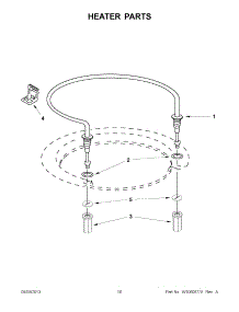 08 - Heater Parts parts for Whirlpool Dishwasher WDF510PAYB8 / from AppliancePartsPros.com