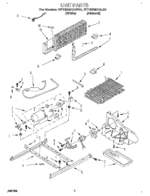 06 - Unit parts for Whirlpool Refrigerator RT18BMXAL00 / from AppliancePartsPros.com