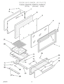 03 - Section parts for Whirlpool Range SF304BSYG1 / from AppliancePartsPros.com