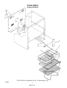 04 - Oven , Lit / Optional parts for Whirlpool Range RF3300XVN1 / from AppliancePartsPros.com