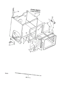 05 - Section parts for Whirlpool Range RF3300XVN3 / from AppliancePartsPros.com