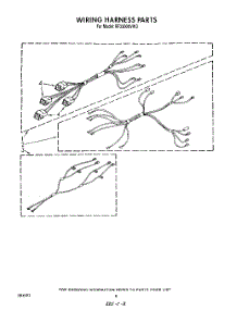 07 - Wiring Harness parts for Whirlpool Range RF3300XVN3 / from AppliancePartsPros.com