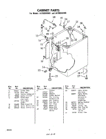 06 - Cabinet parts for Whirlpool Washer LA7005XKW0 / from AppliancePartsPros.com