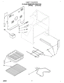06 - Unit, Optional parts for Whirlpool Range RF330PXAN0 / from AppliancePartsPros.com