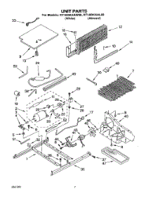 06 - Section parts for Whirlpool Refrigerator RT18DKXAL00 / from AppliancePartsPros.com