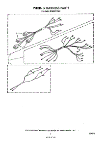 05 - Wiring Harness parts for Whirlpool Range RF330PXVN3 / from AppliancePartsPros.com