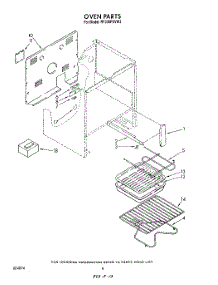 07 - Oven (Continued) , Lit / Optional parts for Whirlpool Range RF330PXVN3 / from AppliancePartsPros.com