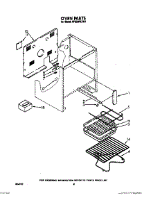07 - Oven (Continued), Optional parts for Whirlpool Range RF330PXXN1 / from AppliancePartsPros.com