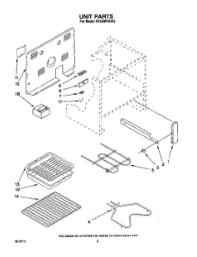 07 - Unit, Optional parts for Whirlpool Range RF330PXXN2 / from AppliancePartsPros.com
