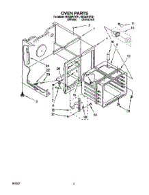 03 - Oven parts for Whirlpool Range RF330PXYN1 / from AppliancePartsPros.com